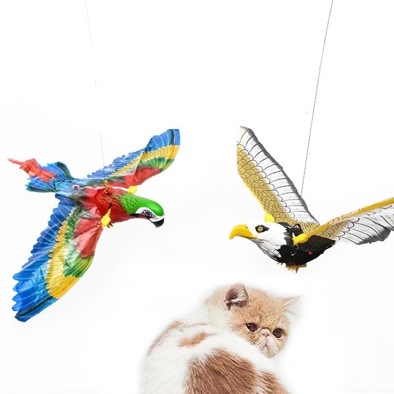 Brinquedo Simulador Pássaro Elétrico para Gato - CatFly - Net Shop Brasil