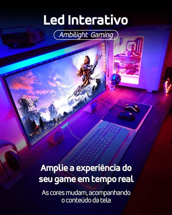 AMBILED - TV/Gamer/Cama - Net Shop Brasil