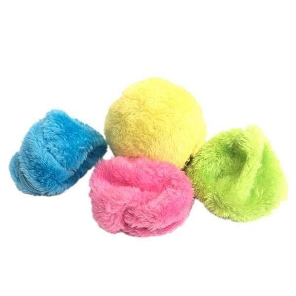 Fluffy Ball Bolinha de Rolagem Automática + Brindes (4 Capas de Pelúcia) - Net Shop Brasil