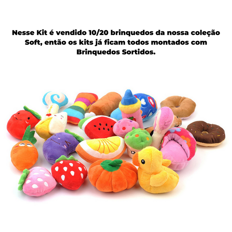 Kit Especial - Brinquedos Petz Aleatórios - Diversão Infinita - Net Shop Brasil