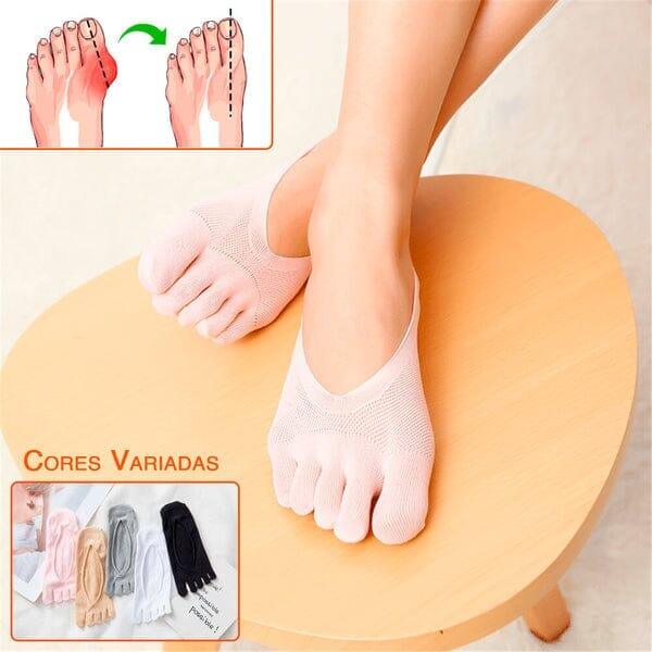Comfort Socks - Meias Ortopédicas para Alívio de Dores nos Pés - Tamanho Único (34 a 39) - Net Shop Brasil