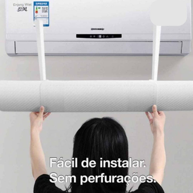 Defletor de Ar Condicionado Ajustável - Net Shop Brasil
