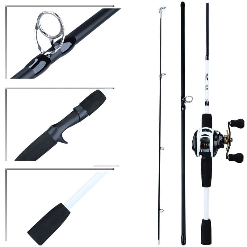 Kit de Pesca Carretilha Premium 10 Rolamentos + Vara Premium - Net Shop Brasil