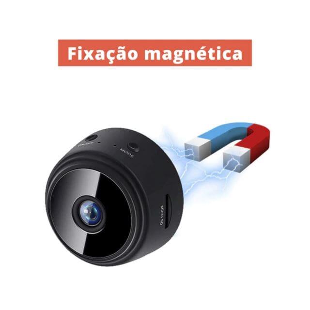 Mini Câmera Magnética HomeSafety Wifi FullHD Original - Net Shop Brasil