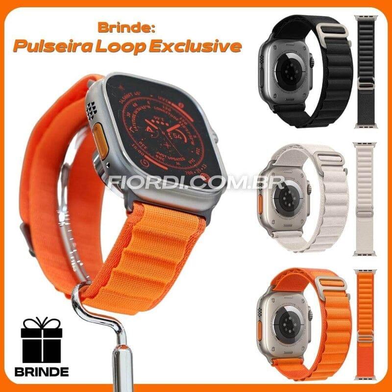 Smartwatch Serie 8 Ultra Pulseira Extra - Net Shop Brasil